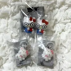 サンリオ ハローキティ めじるしアクセサリー フィギュア 4個セット♥