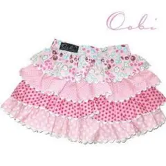 oobi baby ティアードラッフルスカート ピンク ウーヴィー 女の子ベビー