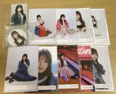 櫻坂46 上村莉菜　アクリルキーホルダー、生写真、缶バッジセット