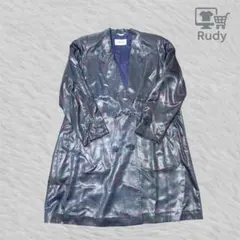 LESCALE ジャケット 日本製 光沢 花柄 モード 80s 90s