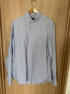 ヴィンテージ⚡️Ralph Lauren カスタムフィット チェックシャツ L