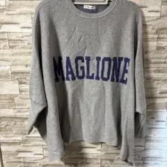 ドルマンスリーブ ニット