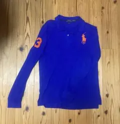 Polo Ralph Lauren 青 ビッグポニー 長袖