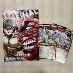 範馬刃牙　両面ポスター＆ベストバウト人気投票