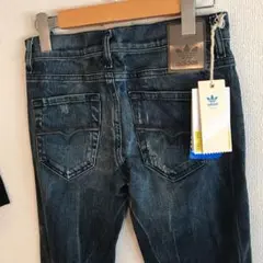 新品限定コラボ！ディーゼル×アディダスオリジナルスジーンズ26×32/別注完売