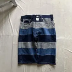 karl helmut /ボーダー デニムショーツ size:LL カールヘルムのサムネイル
