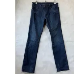 リーバイス EDEN ストレッチ デニム 赤ステッチ 黒パッチ 濃紺 ジーンズ