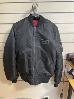 ALPHA ブラック MA-1 フライトジャケット