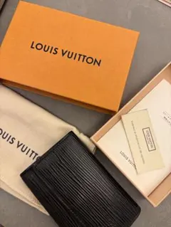 最終値下げ LOUIS VUITTON エピレザー ブラック キーケース