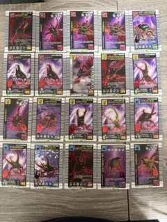 ムシキング ミヤマクワガタ　アダーコレクション　などムシカード20枚セット