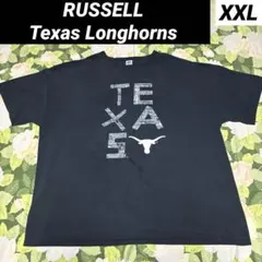 【値下げOK】Russell Texas US古着Tシャツ XXL ブラック