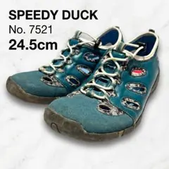 SPEEDY DUCK スピーディダック スニーカー24.5cm ターコイズ 靴のサムネイル