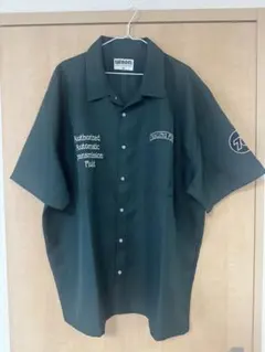 UNION 76 半袖 ワークシャツ ダークグリーン 3L