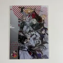 刀剣乱舞 セブンイレブンコラボ クリアファイル 一文字