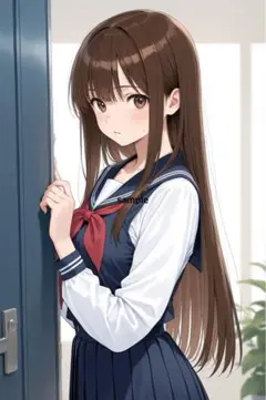 m1356 AIイラスト　かわいい　A4ポスター