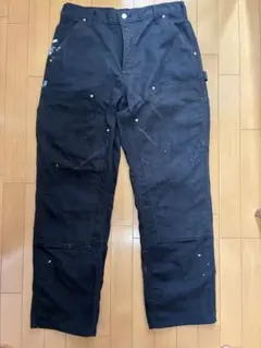 Carhartt ダブルニー ワークパンツ ブラック 31x30 - メルカリ