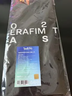 LE SSERAFIM TOUR SHOPPER BAG BK_Fのサムネイル