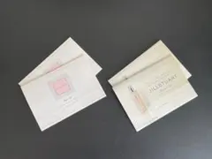 【ジルスチュアート】ヘアオイルとシャワージェル　サンプル