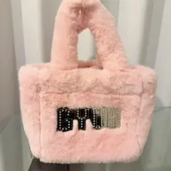 GYDA ノベルティバック ファーバック ピンク