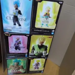 ドラゴンボール CLEARISE フィギュア 6種セット