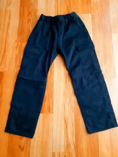 コムサイズム　120 黒パンツ　脱着式