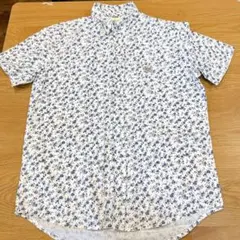 新品ラルフローレンDENIM & SUPPLY 花柄 メンズ半袖シャツ M