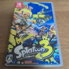 ジャンク Splatoon3 Switch ソフト パッケージ付き