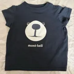 mont-bell クマプリント Tシャツ ブラックのサムネイル