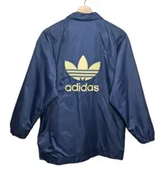 90s adidas アディダス トレフォイル刺繍 ナイロンジャケット