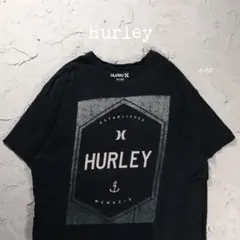 Hurley Tシャツ 企業ロゴ　イカリ　ブラックのサムネイル