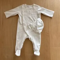 BURBERRY ホワイトロンパース・カバーオール