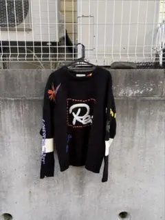 LiSA ROYロゴダメージニット - メルカリ