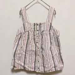 OLD NAVY 【5】ストライプキャミソール 春夏 ピンク系