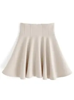 GRL インパン裏地付きコルセット風フレアミニスカート gm728