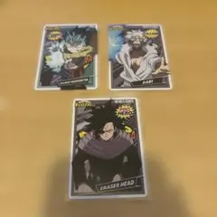 僕のヒーローアカデミア　ヒーローズチップ ヒーローカード3枚セット