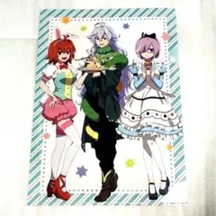 グラカニ カフェ クリアファイル 不思議の国のアリス マーリン マシュ 立香