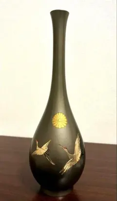 輪島塗 前古孝人 沈金 松文 花器 天然木 箱栞付 27cm - メルカリ