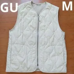 GU ジーユー ヒートパデッドキルティングベスト M