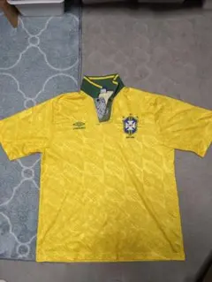 90s umbro ブラジル代表 ロマーリオ 1994年 サッカーシャツ - メルカリ