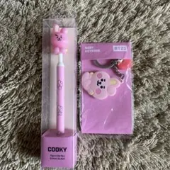 韓国で購入！BT21 COOKY フィギュアペン&キーホルダー グクbts