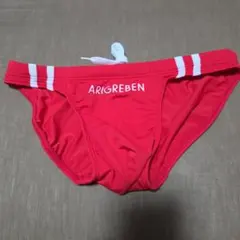 ARIGREBEN 競泳水着 競パン レッドサイズSのサムネイル