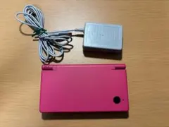 ニンテンドーDSi ピンク 本体 充電器付　-0845