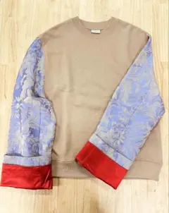 値下げ！ DRIES VAN NOTEN リボン スウェット DRIES VAN NOTEN(ドリスヴァンノッテン) W．K．CARDIGANジップ