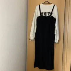 ☘️サマンサモスモスブルー　ジャンスカ