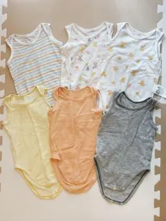 ユニクロ　ベビー肌着 70cm　6点セット