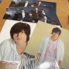 山下智久　NEWS クリアファイル 4枚セット