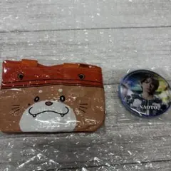 NAOTO ミニポーチ 缶バッジ ガチャ セット