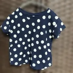 無印良品　ドット柄Tシャツ　110のサムネイル