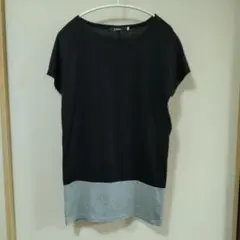 【未使用】半袖 バイカラー カットソーMのサムネイル