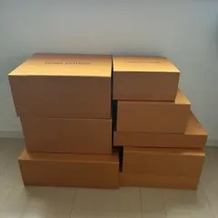 ルイヴィトン 空箱 オレンジ ギフト ボックス 紙袋 セット - メルカリ